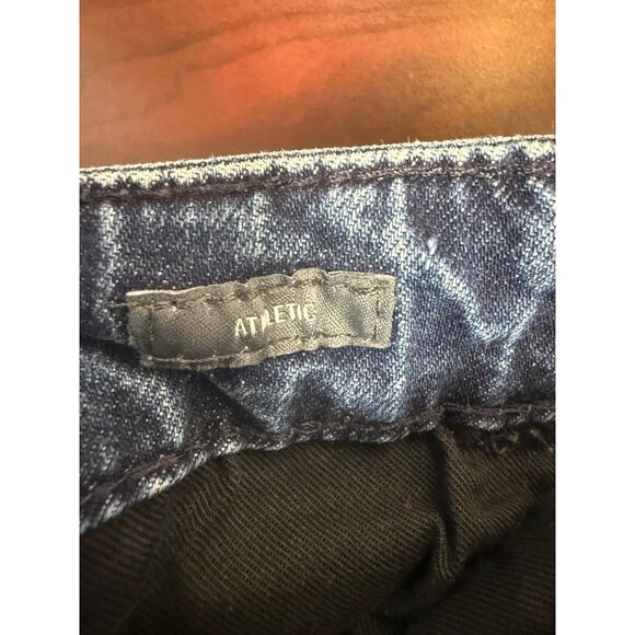 Bonobos Athletic Fit Mens Blue Denim Jeans 33x30 Made In Egypt Cotton Blend - Picture 4 of 9